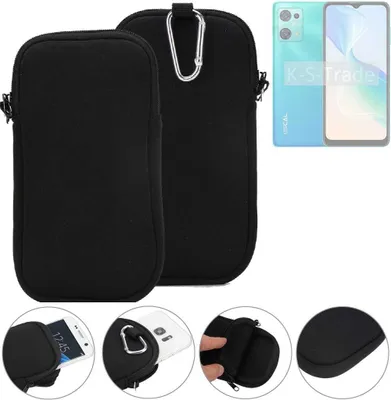 Produktbild von K-S-Trade Neopren-Hülle Handyhülle kompatibel mit Blackview Oscal C30 Pro Schutzhülle Neoprenhülle Sleeve Schutz-Hülle Gürtel Tasche Case