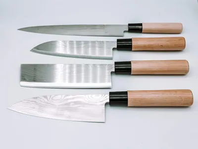 Obrázek produktu pro Sada čtyř japonských nožů do kuchyně