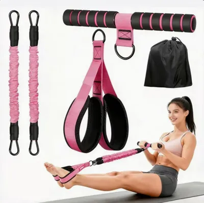 Produktbild von Widerstandsbänder mit Griff,Multifunktionales Resistance Bands für Zuhause,Yoga,Fitness