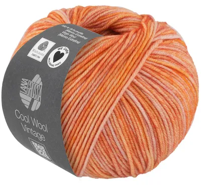 Produktbild von Lana Grossa - Cool Wool Vintage 7385 papayagelb