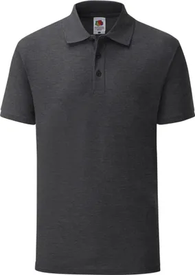Produktbild von Fruit Of The Loom Herren Piqu Polo Shirt PC3572 (S) (Dunkelgrau meliert)
