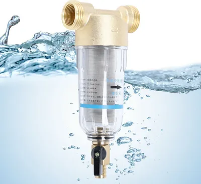 Produktbild von Edelstahl Vorfilter Garten Pumpen und Hauswasserwerke Filterpumpe Rückspülfilter Wasserfiltersysteme Schmutzfilter Messing + Edelstahl