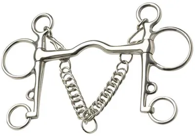 Produktbild von Pelham Gebiss Kandare mit Zungenfreiheit 12,5cm