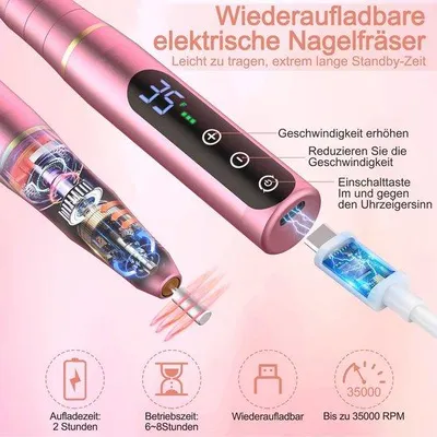 Produktbild von Famanu Nagelfeile für Acryl-, Gel- und Naturnägel - vielseitig einsetzbar