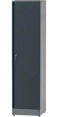 Obrázek produktu pro Dílenská skříň Küpper 455 x 1800 x 450 mm 4 police 1 dveře vysoká antracit šedá