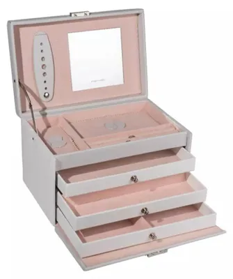 Immagine prodotto di Lussuoso portagioie grigio Classico Rose 23238-11