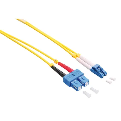 Produktbild von LogiLink LWL Patchkabel LC-Duplex - SC-Duplex OS2 10 m