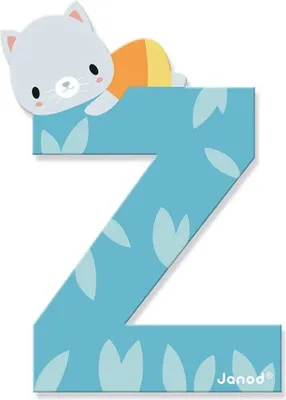 Produktbild von JANOD Letter Z, 3 Jahr(e), Holz, Mehrfarbig