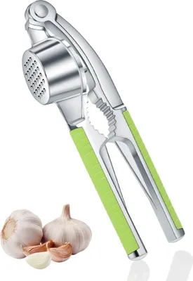 Obrázek produktu pro YC Kitchen Lis na česnek z nerezové oceli Ergonomický neklouzavý