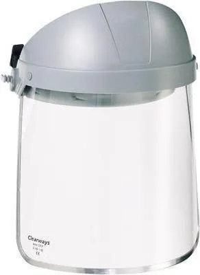 Immagine prodotto di Honeywell Schermo facciale di sicurezza con chiusura a rotazione 1002341 Con archetto, ribaltabile, Il fissaggio aderente dello schermo fornisce una protezione aggiuntiva contro le infiltrazioni di sostanze chimiche. Economico: gli schermi facciali sostituibili sono