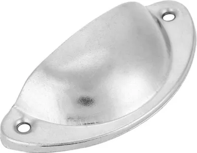 Produktbild von INF Vintage-Schalengriffe für Schubladen und Türen im 10er-Pack Silber