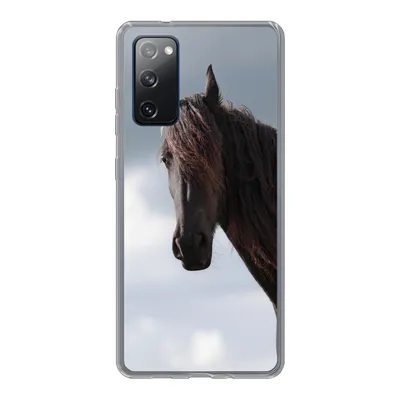Produktbild von MuchoWow® Handyhülle Schutzhülle Hülle für Samsung Galaxy S20 FE Pferde - Himmel - Porträt Silikon Softcase Handy Hülle - Abdeckung