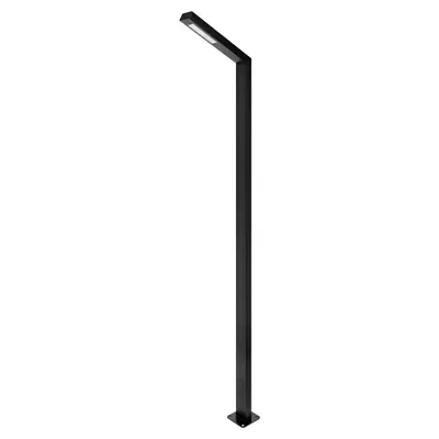 Obrázok produktu pre MasterLED vonkajšie svietidlo na stĺpik, LED, 50W, 7000 lm, 4000K, IP65, 350 cm, uhol vyžarovania 120°, čierna farba