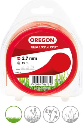 Produktbild von Oregon Coloured Line Freischneidefaden 2,7 mm Durchmesser, 70 m Länge