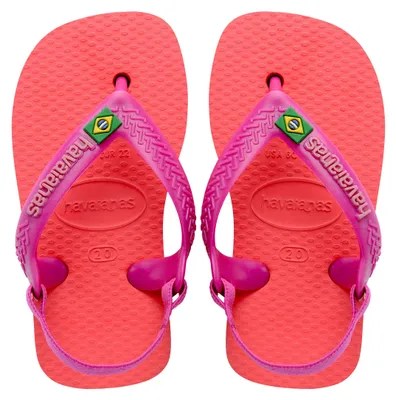 Produktbild von Kinder-Flip-Flop mit Gummiband Baby Brasil Logo