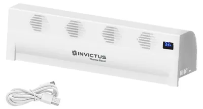 Produktbild von Genius Invictus Therma Boost Basic Heizverstärker 2 Modi Display, Kabellos, Wärme Verteilung Sparen von Energie Heizkosten- Heizkörper Ventilator
