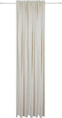 Produktbild von mydeco Schlaufenvorhang weiß 135x245 cm halbtransparent Vorhang Gardine