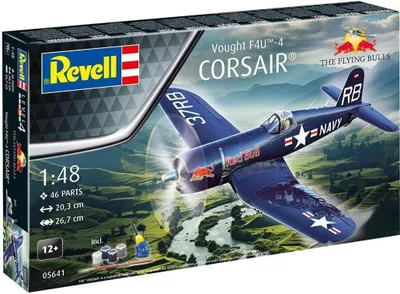 Obrázek produktu pro Revell Geschenkset Flying Bulls Vought F4U-4 Corsair 1:48
