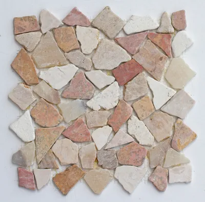 Produktbild von Mosaikfliesen - M-1-005 - 1 m² = 11 Fliesen - Natursteinmosaik Marmor Onyx Wandfliesen Bodenfliesen - Lager Verkauf Stein-Mosaik Herne NRW Naturstein