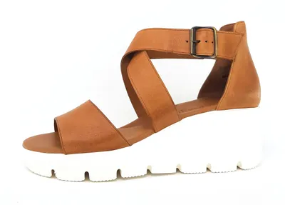 Produktbild von Paul Green Damenschuhe Keilsandalen Sandalette Braun, Schuhgröße:EUR 38.5 | UK 5.5