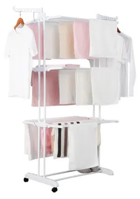 Obrázek produktu pro Herzberg HG-8034WHT: Věšák na stěhování - bílý