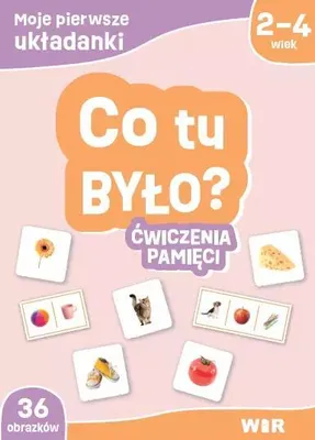 Obrázok produktu pre Moja prvá skladačka Čo tu bolo? Precvičovanie pamäti