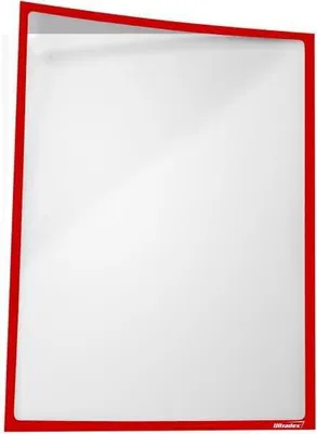 Produktbild von Infotasche magnetisch A5 BxH 163x225mm rot VE=25 Stück