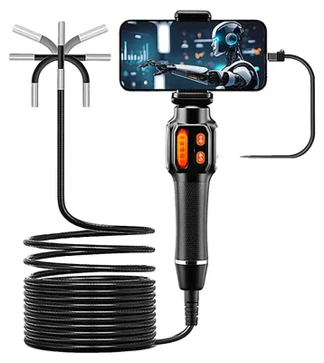 Obrázek produktu pro Endoskopická kamera, hlava otočná o 360°, rozlišení 1080p HD, 6,2 mm, iOS, Android, 1 m