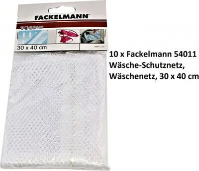 Immagine prodotto di Fackelmann 54011 Rete protettiva per biancheria, rete per biancheria, 30 x 40 cm