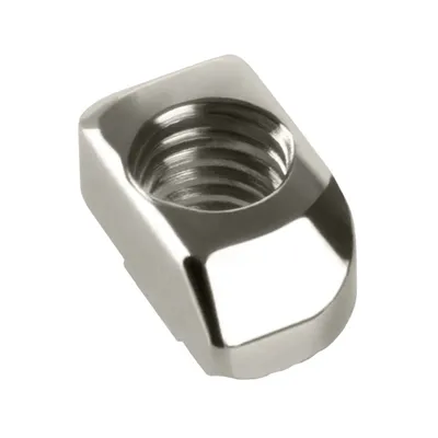 Produktbild von Nutensteine, Hammermutter, Nutmuttern, Nutsteine mit und ohne Federkugel TYP B, TYP I, vernickelt (Nutstein Nut 8, M6, 10 Stück)