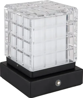 Produktbild von Globo Lunki LED Tischleuchte 2,50W CCT Schwarz Matt, Metall 13cm 21009S