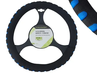 Obrázek produktu pro Pokrývka volantu pěnová 37-39 cm "M", černá/modrá