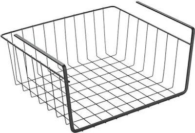 Produktbild von Famanu Schrankeinlage zur Organisation und Aufbewahrung - Schwarz Metall 33x24x15 cm
