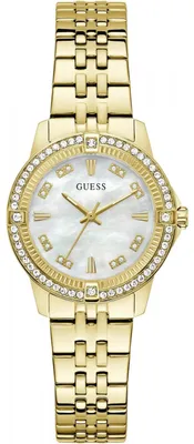 Produktbild von Guess Damen Uhr Armbanduhr COLETTE GW1027L2 Edelstahl gold