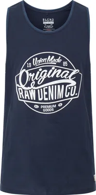 Produktbild von BLEND BHWalex Herren Tank Top Sport-Shirt Muscle-Shirt mit Print 100% Baumwolle Regular fit