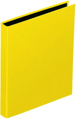 Produktbild von Ringbuch A4 20mm 2 Ringe gelb Packung mit 12 Stück