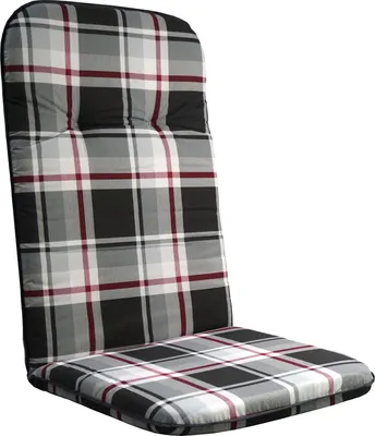 Produktbild von Poduška na kreslo a stoličku s vysokou opierkou 116 x 50 x 5 cm SCALA HOCH 10443-701 kockovaná