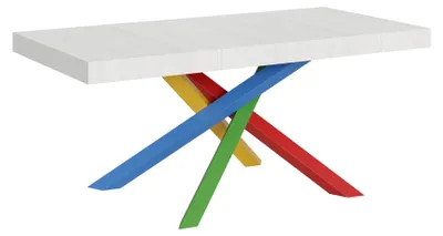 Immagine prodotto di Tavolo Allungabile 180-440x90x77 cm Volantis Bianco Frassino