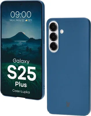 Produktbild von Bizon Case Lupka Samsung Galaxy S25+ Plus blau