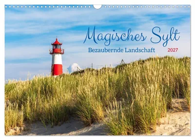 Produktbild von Magisches Sylt. Bezaubernde Landschaft (Wandkalender 2027 DIN A3 quer), CALVENDO Monatskalender