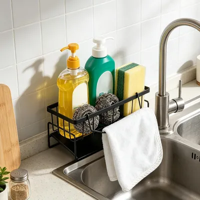 Produktbild von Küchenorganizer mit Selbstentwässerungsbehälter