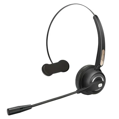 Zdjęcie produktu dla MediaRange Zestaw suchawkowy Bluetooth monofoniczny z mikrofonem w kolorze szarym