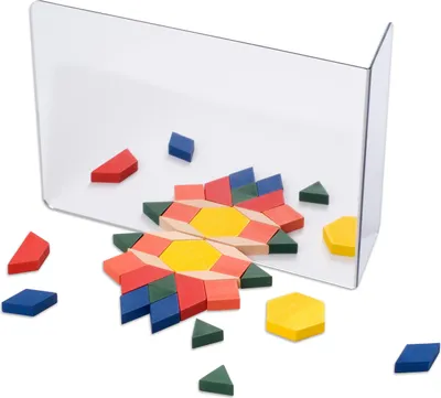 Produktbild von Betzold Mittlerer Symmetriespiegel, Geometriespiegel für Räumliche Vorstellung