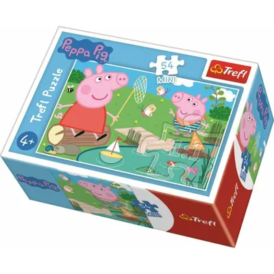 Obrázok produktu pre TREFL Puzzle Prasiatko Peppa: Pri rybníku 54 dielikov
