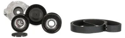 Produktbild von Gates K136PK2460 Keilrippenriemensatz für AUDI A6 Avant (4G5, 4GD, C7) A4 B9 Avant (8W5, 8WD) A6 Limousine (4G2, 4GC, C7) A6 Avant (4A5, C8)
