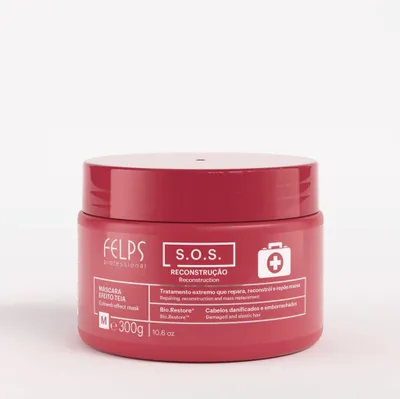 Produktbild von SOS Haarmaske mit WEB EFFECT-Technologie für geschädigtes Haar: regeneriert, verleiht Glanz & Elastizität, 300 g