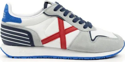 Imagen del producto de Zapatillas Munich modelo 8620582, color blanco/azul/gris, talla 41