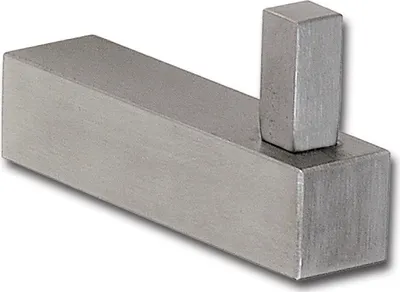 Obrázek produktu pro Věšák Tenam Výška 33 mm, hloubka 65 mm, broušená nerezová ocel