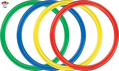 Produktbild von Gymnastik Reifen 70cm 4er Set