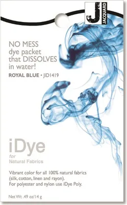 Produktbild von Jacquard Jacquard iDye Natural 14 gr Königsblau